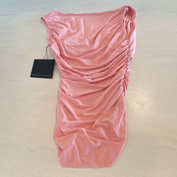 Norma Kamali Bubble Gum Tara Top - Picture 8 of 14